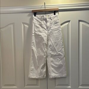 J. Crew Women's White Flare & Wide Leg Jeans